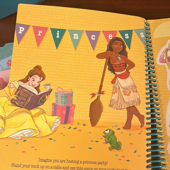 Girl Power Disney Princess Spiral Bound - A personalized journal/activity book! - Picture 13 of 16